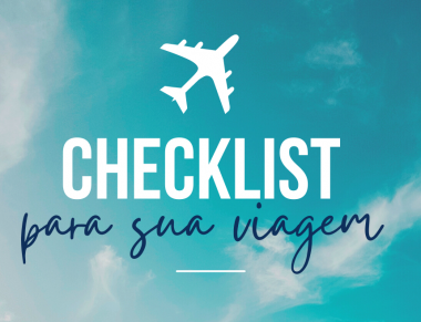 Checklist para sua viagem pt1
