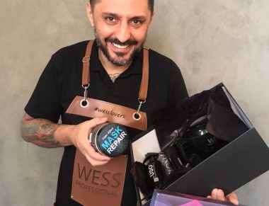 Sérgio G recebe Wess Professional para lançamento da linha de descoloração 100% vegana