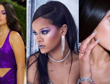 specialista em beleza, fala sobre o uso do roxo nas makes que tem conquistado famosas como Dua Lipa e Rihanna